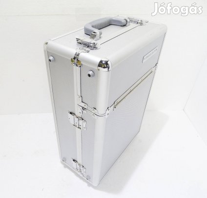 Alu koffer szerszámos táska tároló doboz bőrönd szerszámtartó box