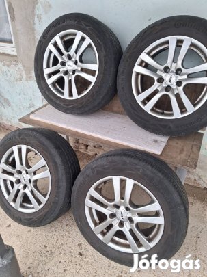 Alufelni 4db 5×108   nyárigumival gyönyörű hibátlan állapotban!
