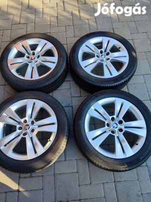 Alufelni 5x112 Skoda gyári újszerű garnitúra 18"