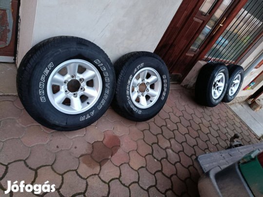 Alufelni Terrano, Mitsu, Patrol 6x139,7 ET10 7x15 Középfurat 110mm