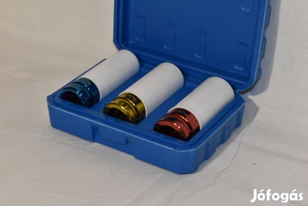 Alufelni dugókulcskészlet, Dugókulcs készlet alufelnihez, 1/2" (17, 19