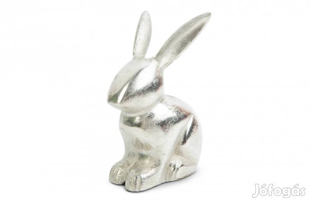 Alumínium Húsvéti nyúl dekoráció - 16 x 10 cm