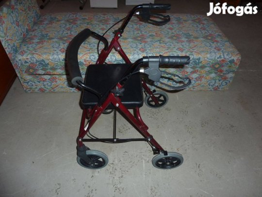 Alumínium Rollátor, kerekes járókeret