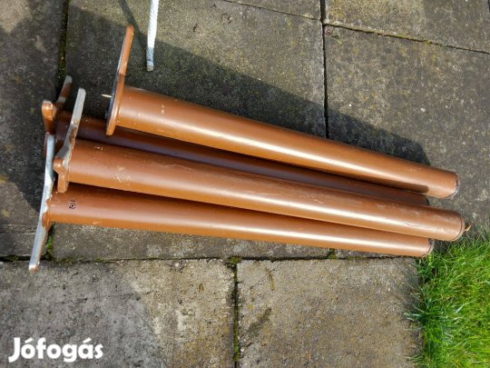 Alumínium asztal láb állítható magassággal a 4db egybe