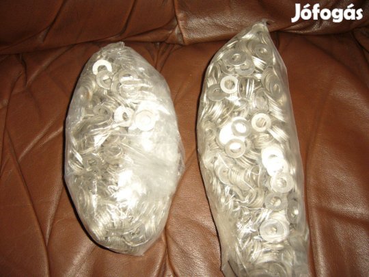 Alumínium csavar alátét . 25000 db. Cserélhető is !