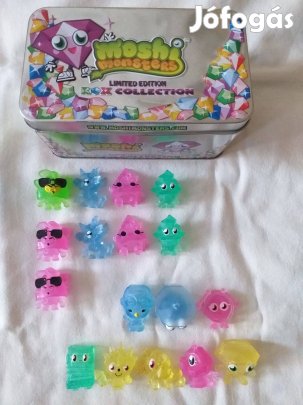 Aluminium dobozos Moshi Monsters Rox kollekció szett (hiányos!)