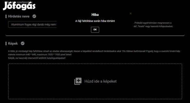 Alumínium fogas régi darab még nem használtam