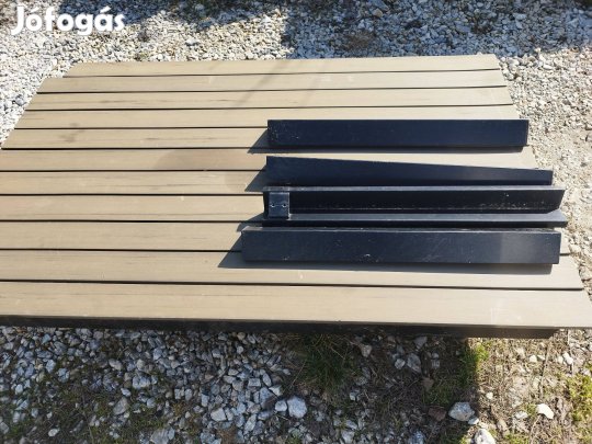 Alumínium kerti asztal