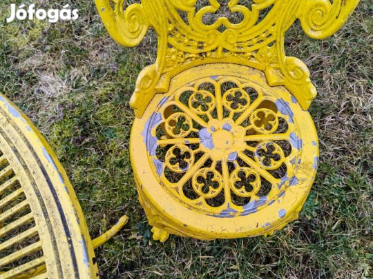 Alumínium kerti garnitúra 