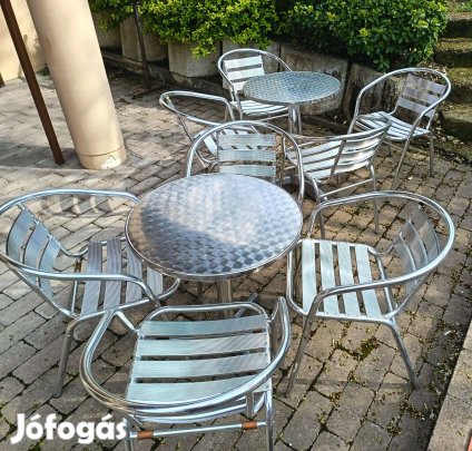 Alumínium kerti székek asztalok