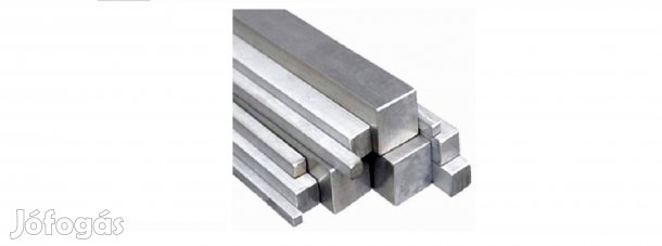 Alumínium négyzetrúd, 6082 T6/60 mm eladó, új, számlával. Legkisebb re