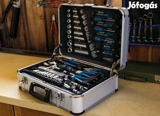 Alumínium szerszámos koffer 101 darabos -TB150