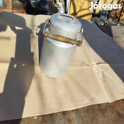 Alumínium tejeskanna retró!