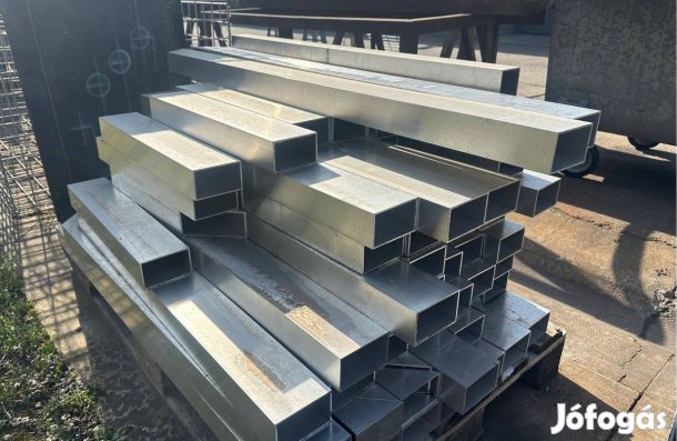 Alumínium zártszelvény 100x60x3