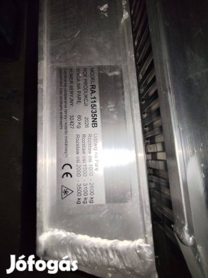 Alurámpa 3,5 méter hosszú