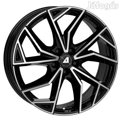 Alutec ADX02 Fényes fekete polírozott 8X19 5X114,3 ET42 CB70,1 |
