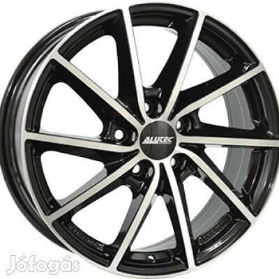 Alutec SINGA Fényes fekete polírozott 6X15 4X108 ET23 CB65,1 |