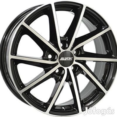 Alutec SINGA Fényes fekete polírozott 7X17 5X114,3 ET53 CB67,1 |