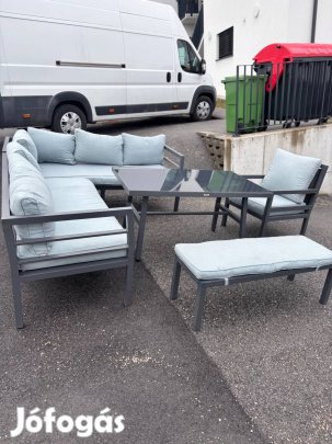 Aluvázas kerti szett