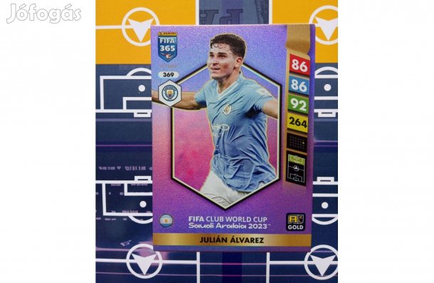 Álvarez Fifa 365 2025 Panini FIFA Club World Cup 2023 kártya