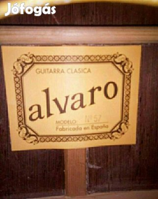 Alvaro N57 Espana Keller Full Tropical Wood Maestro Guitar 