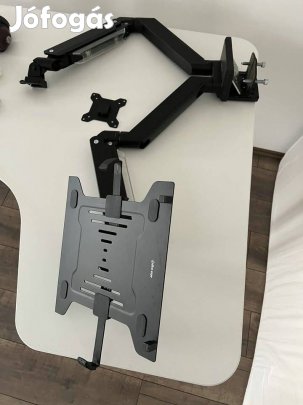Alzaergo prémium monitor- és laptoptartó szett (Heavy Duty) eladó