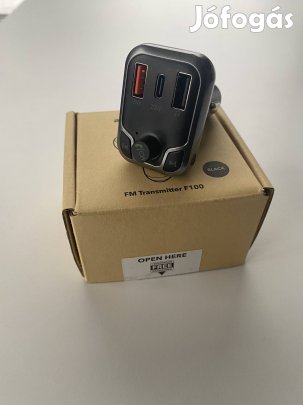 Alzapower F100 FM Transzmitter és Gyorstöltő
