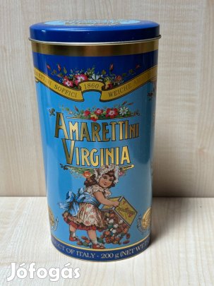 Amaretti fémdoboz,díszdoboz, gyűjtői darab