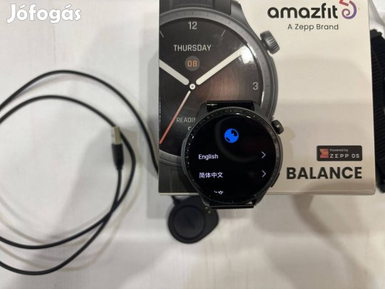 Amazfit balance okosóra + szíjjak