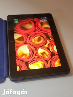 Amazon Fire 7 Hdx tablet - tokkal, jó állapotban