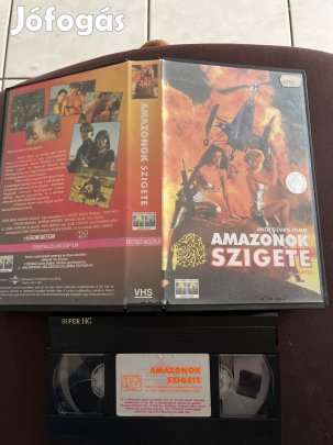 Amazonok szigete akció vhs 