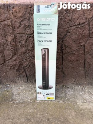 Ambiano torony ventilátor távirányítóval.