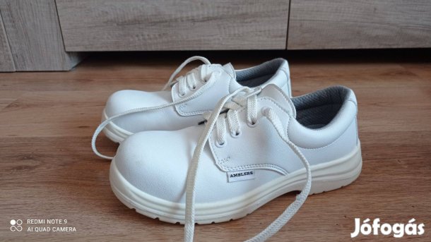 Amblers munkavédelmi bakancs - fehér - 38