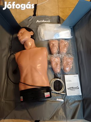 Ambuman "W" modell felnőtt méretű újraélesztési baba