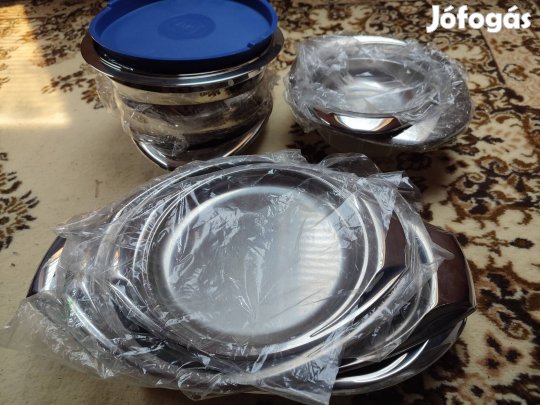 Amc sütemény tál doboz új 