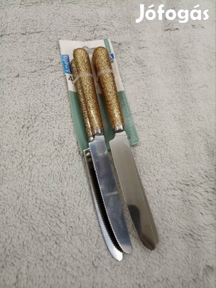 Amefa 4db-os késkészlet arany nyéllel