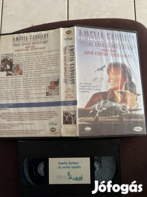 Amelia Erhart az utolsó repülés kaland vhs 