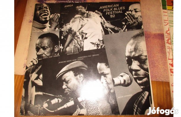 American Folk Blues Festival '82 bakelit hanglemez eladó