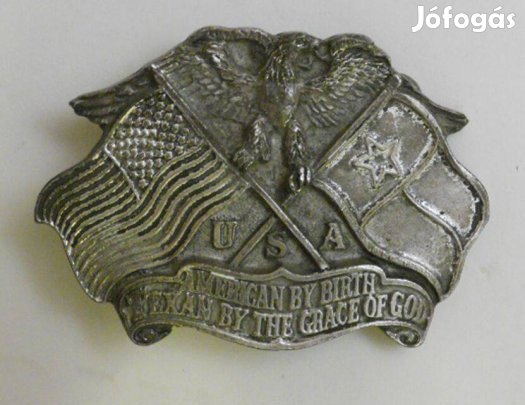 American by birth texan by the grace of god - övcsat