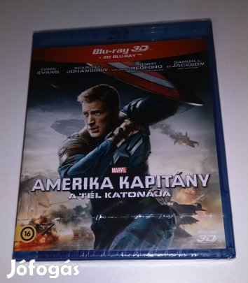 Amerika Kapitány: A tél katonája 3D + 2D Blu-ray Film - Szinkronos!