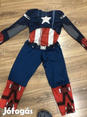 Amerika Kapitány jelmez 5-6 éveseknek