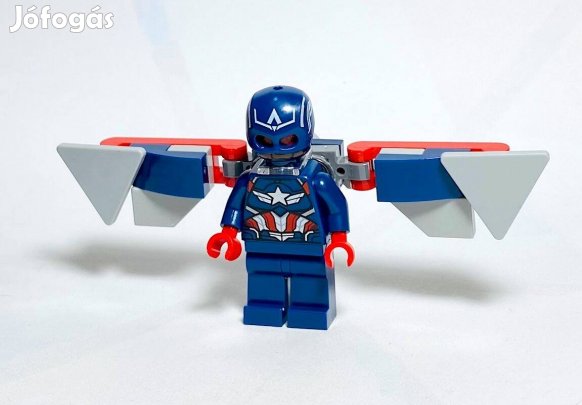Amerika kapitány (Sam Wilson) Eredeti LEGO minifigura - Super Heroes