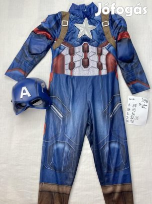 Amerika kapitány jelmez, szuperhős jelmez D346