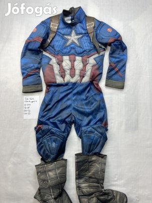 Amerika kapitány jelmez, szuperhős jelmez DK624