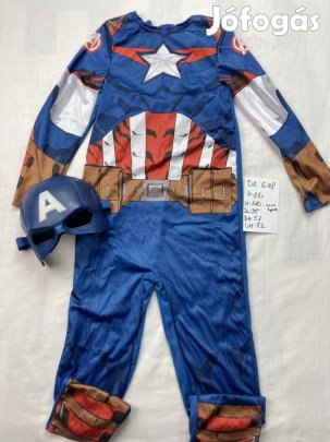 Amerika kapitány jelmez, szuperhős jelmez DK678