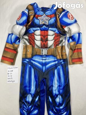 Amerika kapitány jelmez, szuperhős jelmez G303