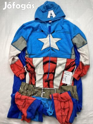 Amerika kapitány jelmez, szuperős jelmez, felnőtt jelmez DK657