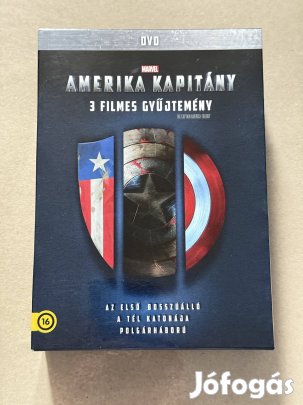 Amerika kapitány trilógia (díszdobozos) dvd
