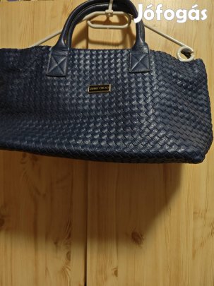Amerikában vásárolt Jimmy Choo szilvakék kézi táska 