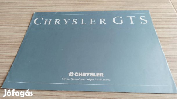 Amerikai Chrysler GTS prospektus, katalógus